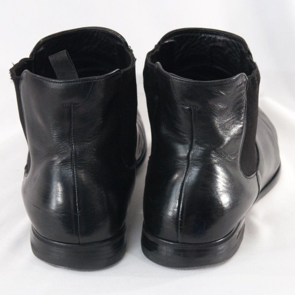 💥Host Pick!  Prada blk mens Chelsea boots  12 US - Picture 7 of 11